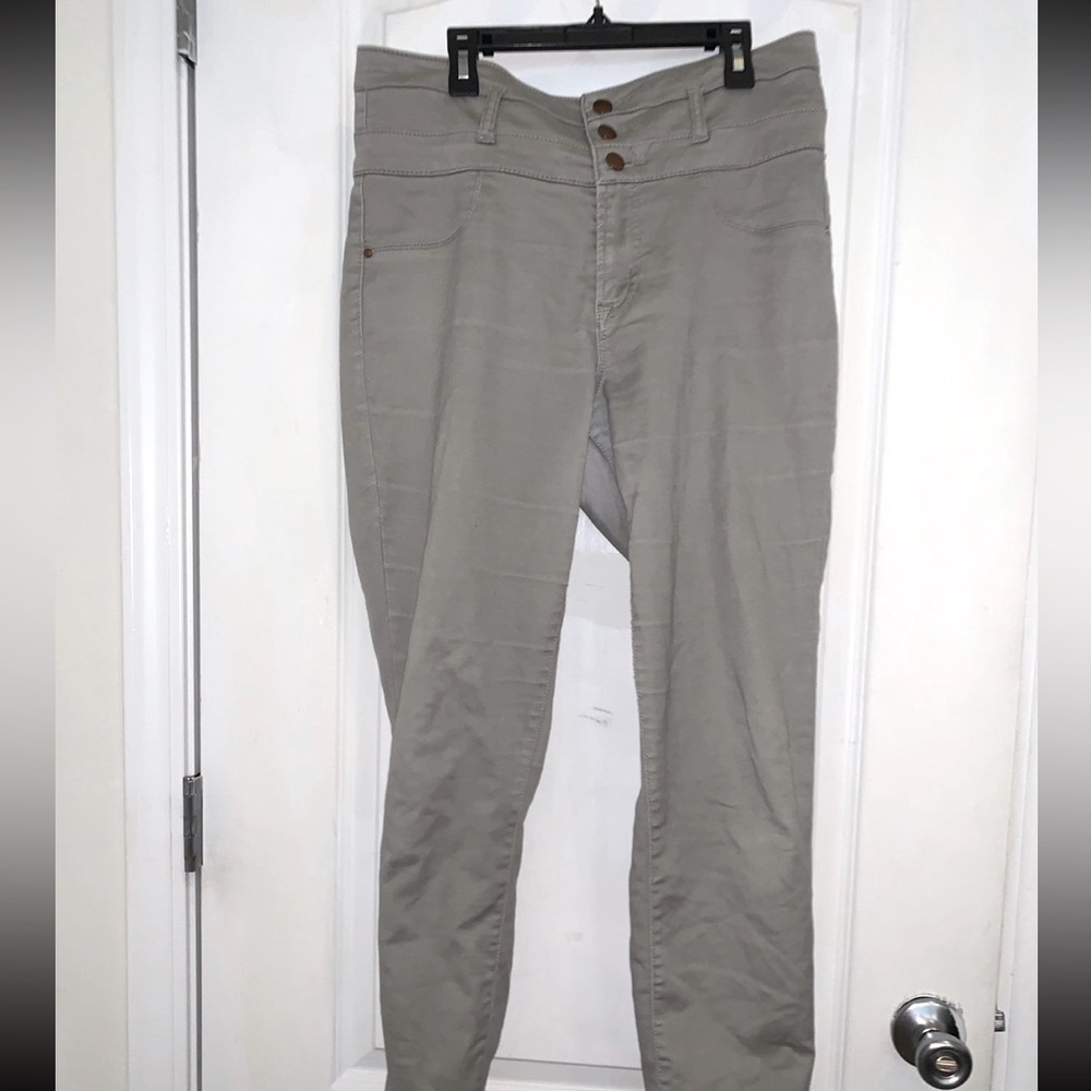 MUDDY GREY CASUAL JEANS - LONG